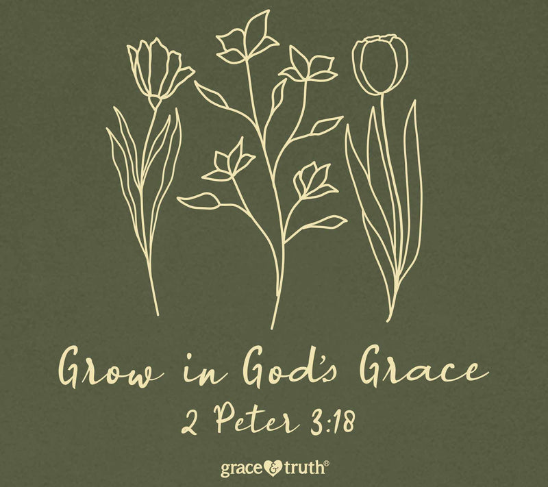grace & truth Women's T - Grow In Grace — View 2