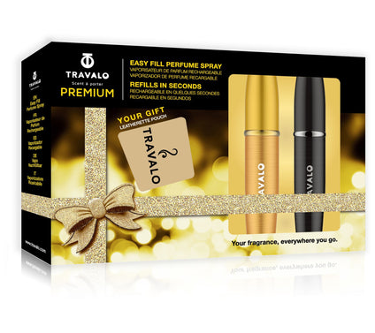 Travalo Lux Travel Atomizer Duo Gift Set