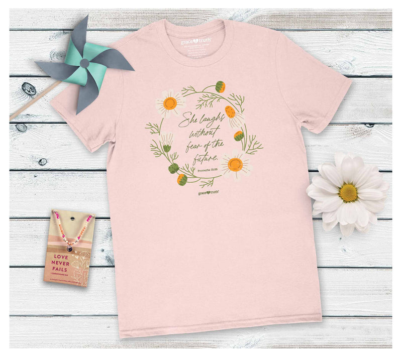 grace & truth Women's T - Laugh Daisies — View 3