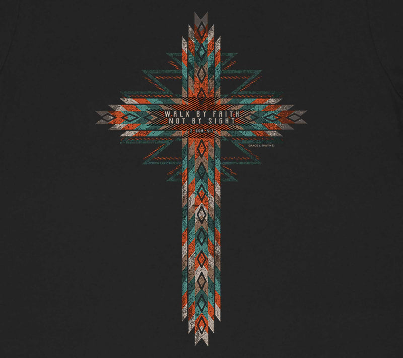 grace & truth Women's T - Southwestern Cross — View 2