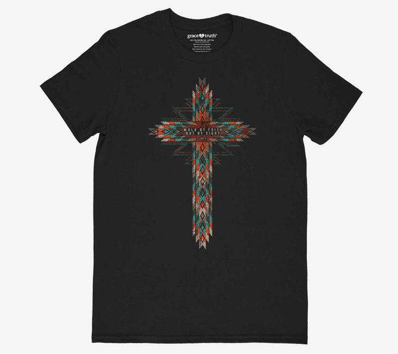 grace & truth Women's T - Southwestern Cross — Main view