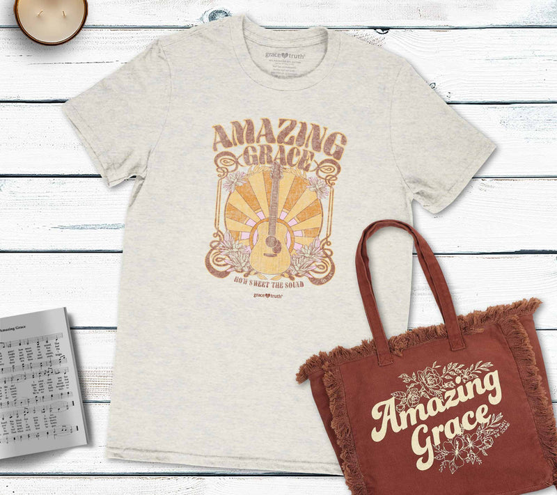 grace & truth Women's T - Grace Guitar — View 4