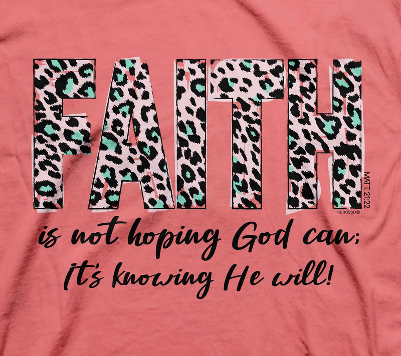 Kerusso Adult T - Faith Leopard — View 2