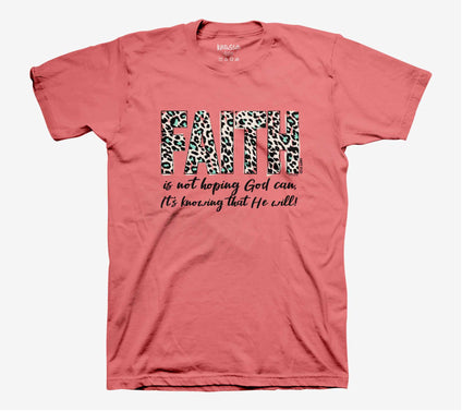 Kerusso Adult T - Faith Leopard