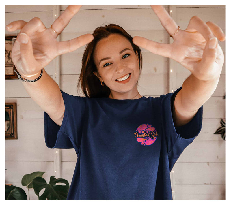 Cherished Girl Adult T - FHL Groovy — View 7