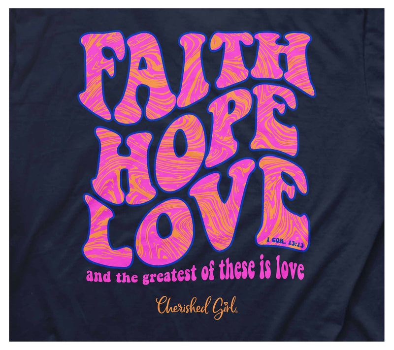 Cherished Girl Adult T - FHL Groovy — View 6