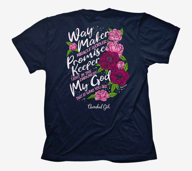 Cherished Girl Adult T - Way Maker — Main view