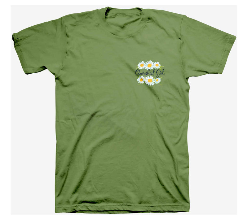 Cherished Girl Adult T - Too Many Blessings — View 2