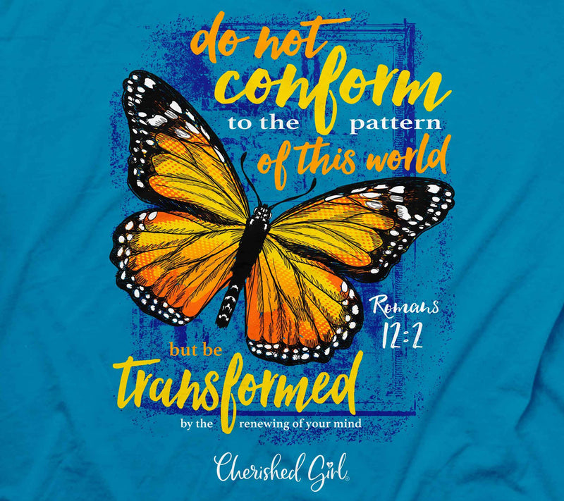 Cherished Girl Adult T - Transformed Butterfly — View 4