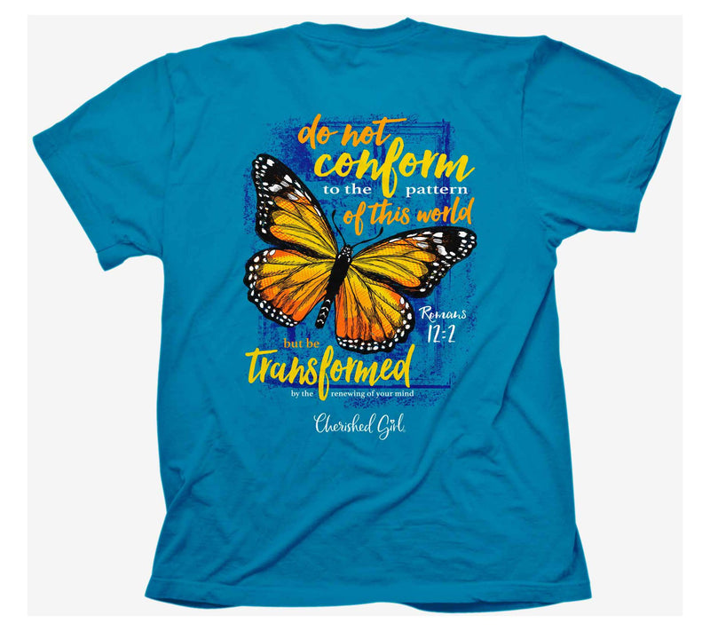 Cherished Girl Adult T - Transformed Butterfly — View 2