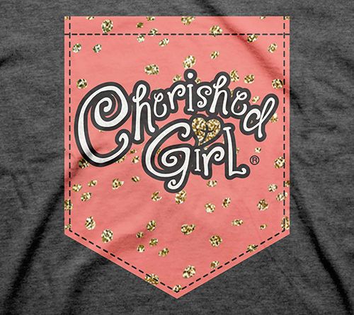 Cherished Girl T - Cherished Feathers — Main view