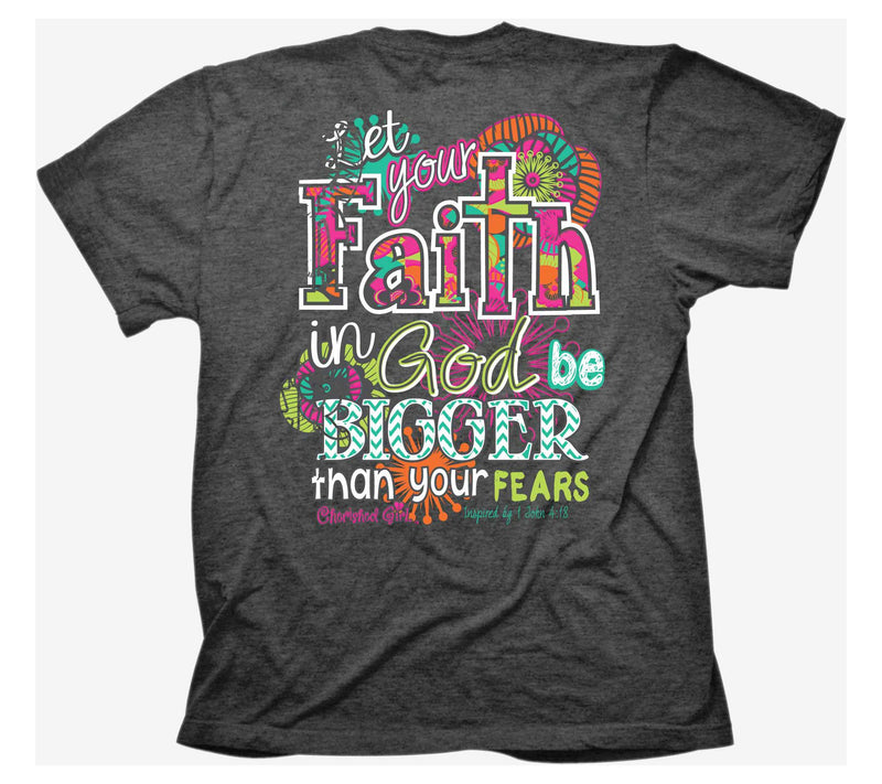 Cherished Girl Adult T - Big Faith — Main view
