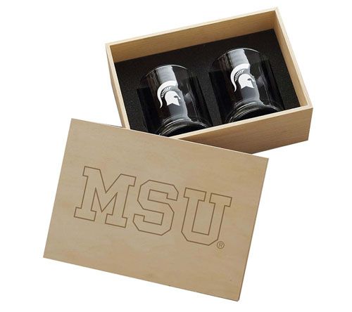Wendell August NCAA 2pc Rocks Glass CollectorsBox Set — View 33