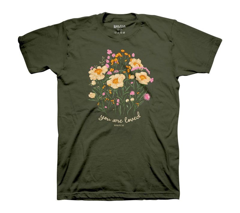 Kerusso Adult T - You Are Loved Bouquet — View 2