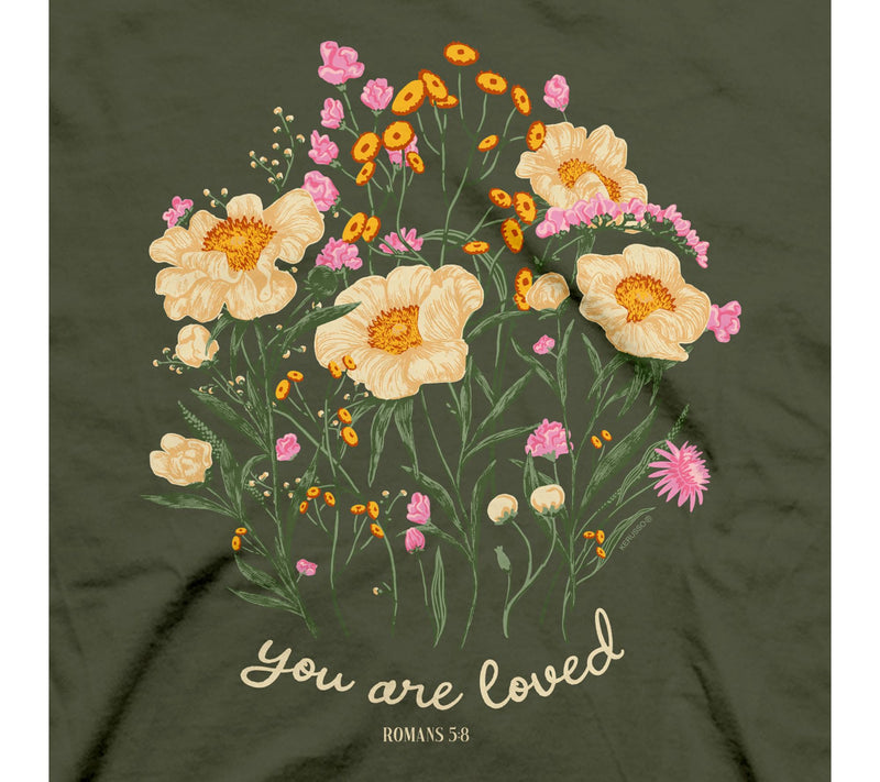 Kerusso Adult T - You Are Loved Bouquet — View 3