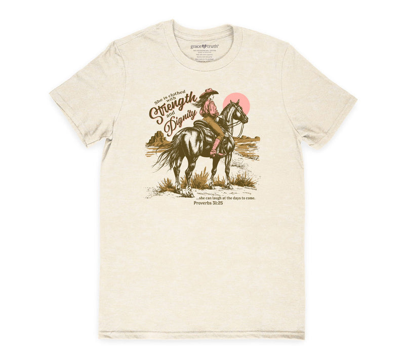 grace & truth Women's T - Cowgirl Strength — View 6