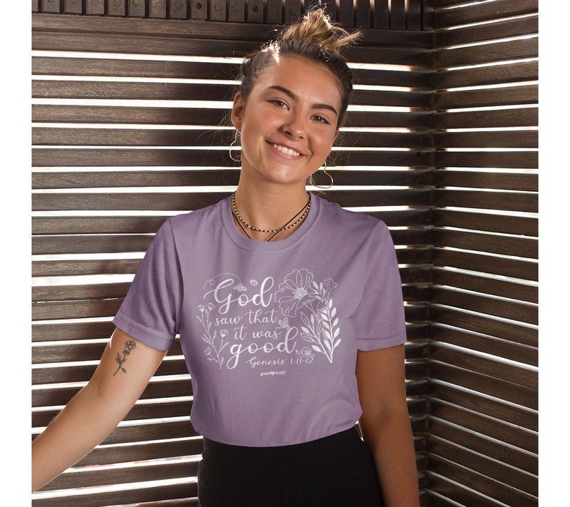 grace & truth Adult T - It Was Good — View 3