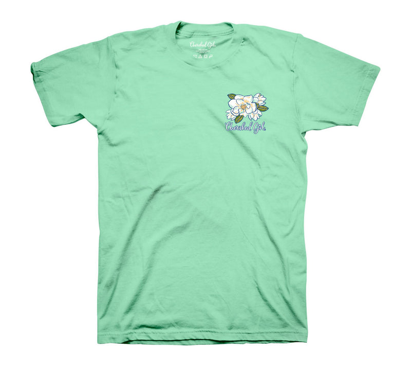 Cherished Girl Adult T - Amazing Grace Magnolia — Main view