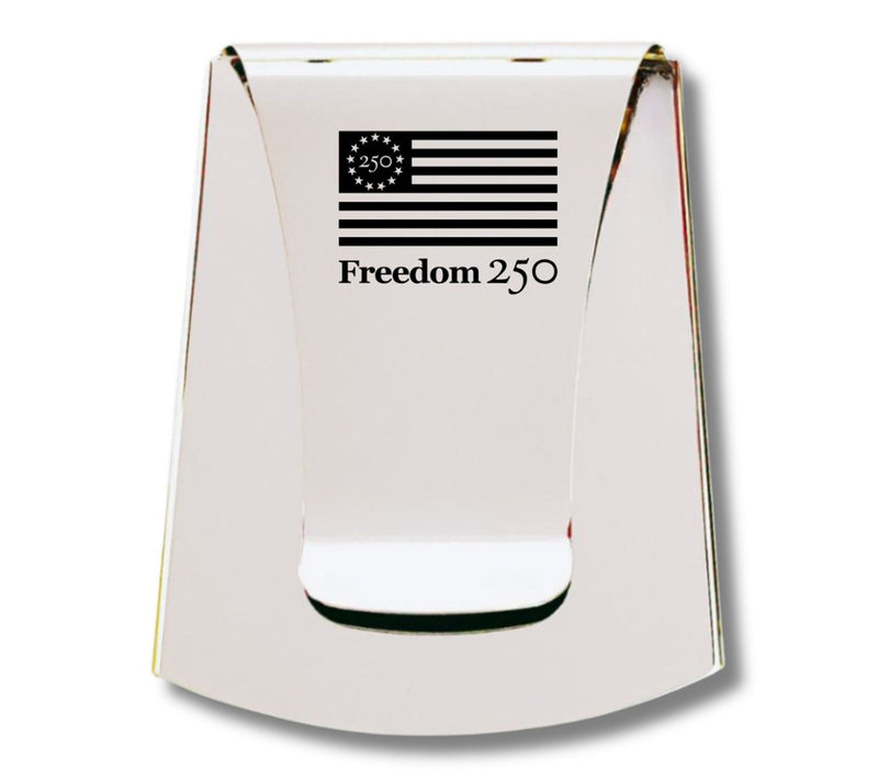 Freedom 250 Smart Money Clip Stainless Steel — View 4