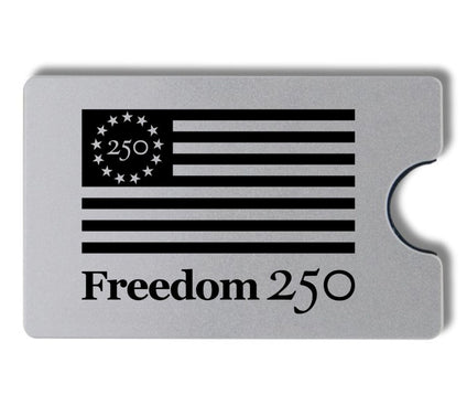 Freedom 250 Smart Wallet Card Holder Money Clip