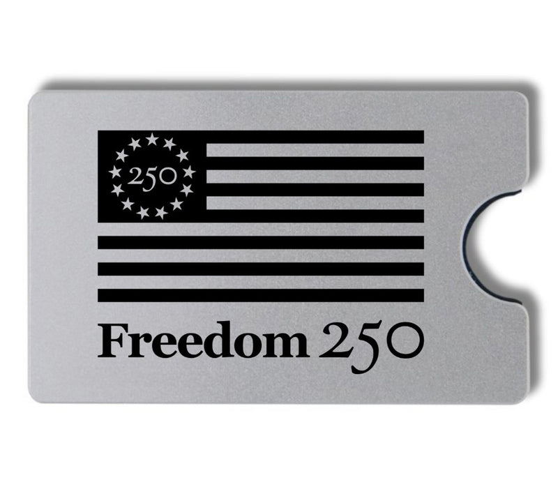 Freedom 250 Smart Wallet Card Holder Money Clip — Main view