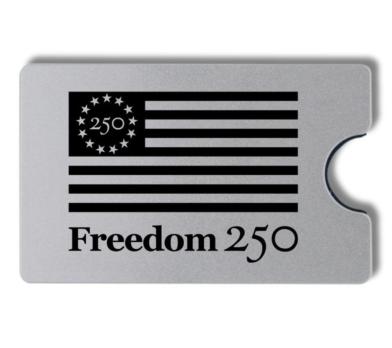 Freedom 250 Smart Wallet Card Holder Money Clip — View 6