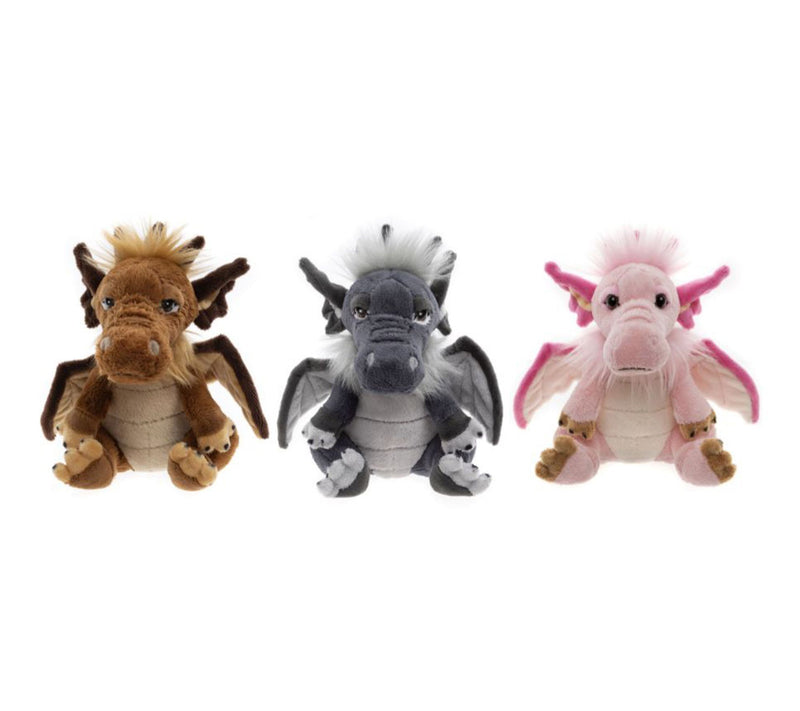 Charlie Bears Cuddle Cubs Set of 3 5" Plush Dragon Set — Main view