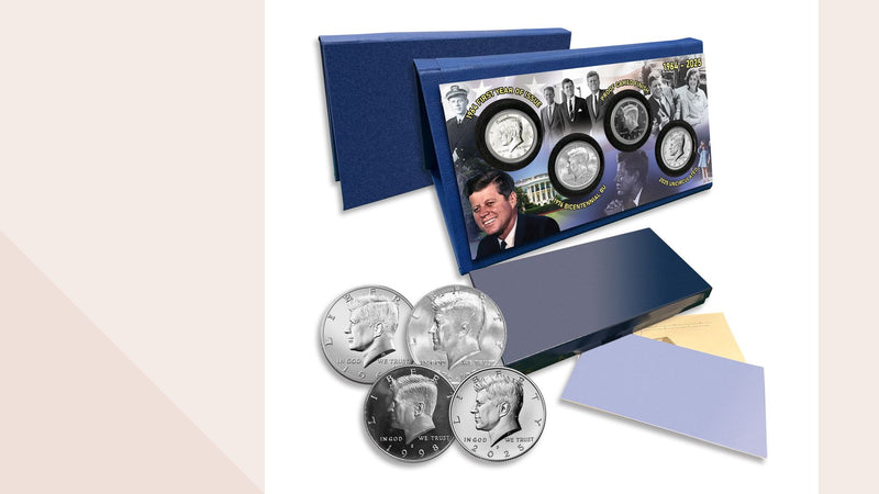 JFK Half Dollar 4 Coin Legacy Set 1964 - 2025 — Main view
