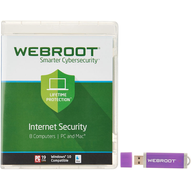 Webroot Antivirus for 8 Users PC or Mac for 7 years — Main view
