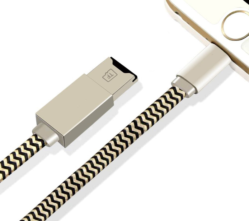 DataLogixx Apple Charge Cable w/ Sync & Memory Back-Up 128GB — View 2