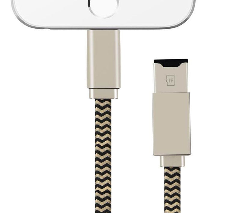 DataLogixx Apple Charge Cable w/ Sync & Memory Back-Up 128GB — View 6
