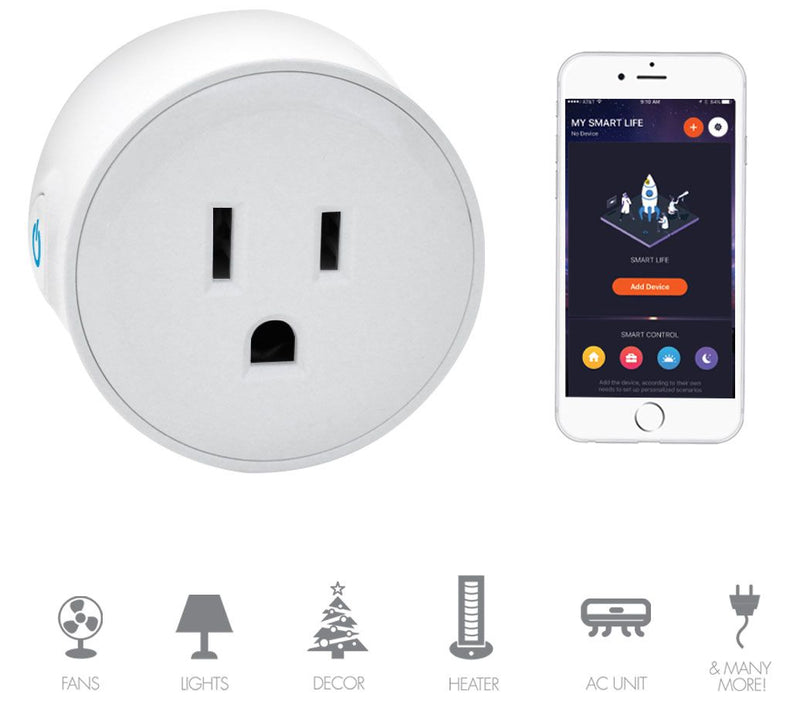 Digital Gadgets Alexa-Enabled Smart Sockets Two-Pack — View 5
