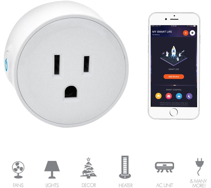 Digital Gadgets 6-Pack of Smart Plugs Set Timers, Control Devices — View 3