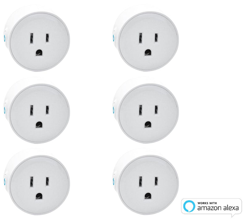 Digital Gadgets 6-Pack of Smart Plugs Set Timers, Control Devices — Main view