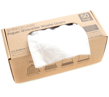 Shredcare Shredder 50-Count Waste Liners