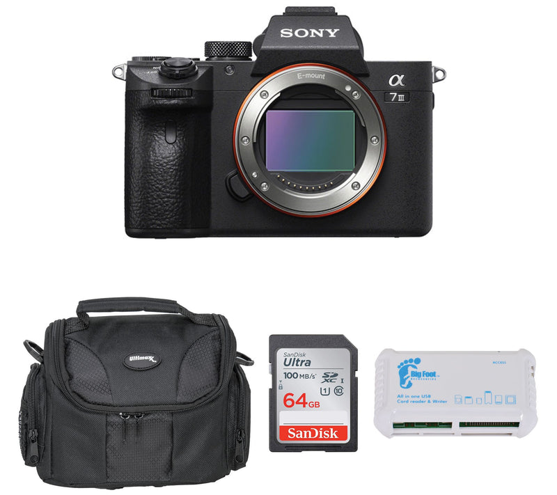 Sony Alpha a7 III Mirrorless Digital Camera  Budle — Main view