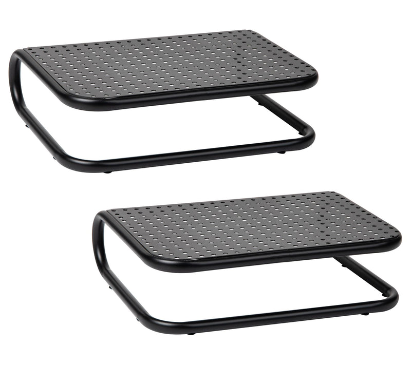 Mind Reader Metal Monitor Stand Riser with Chor d Management — View 9