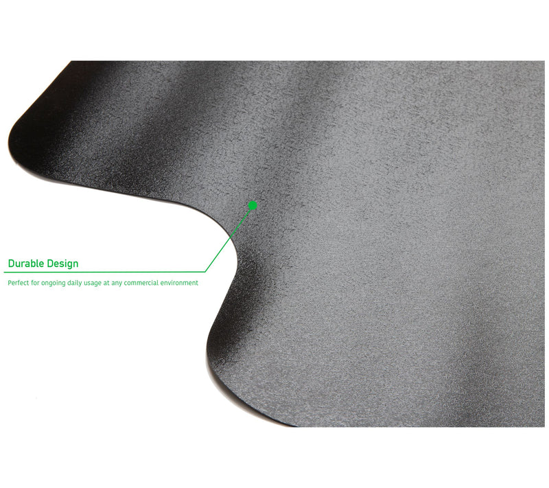Mind Reader Office Chair Mat, Easy Glide, Anti-Skid — View 7