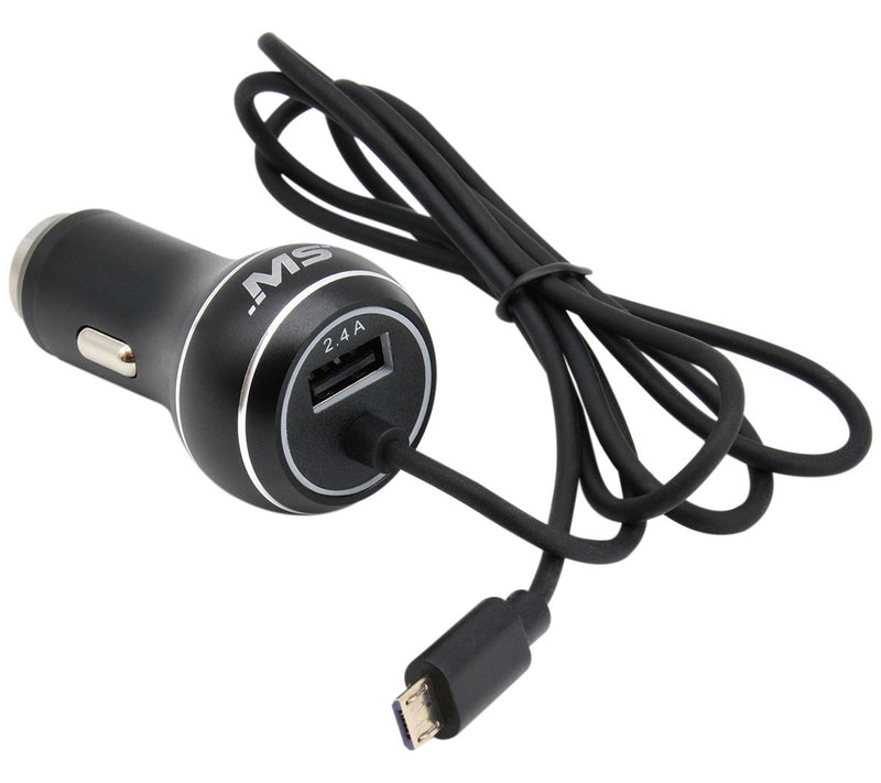 MobileSpec Micro 2.4A USB Car Charger — View 3