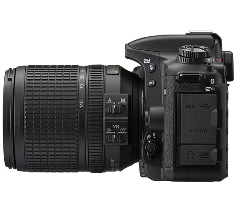 Nikon D7500 DSLR Camera with 18-140mm Lens,Case & SD Card — View 8