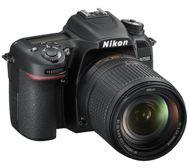 Nikon D7500 DSLR Camera with 18-140mm Lens,Case & SD Card — View 5