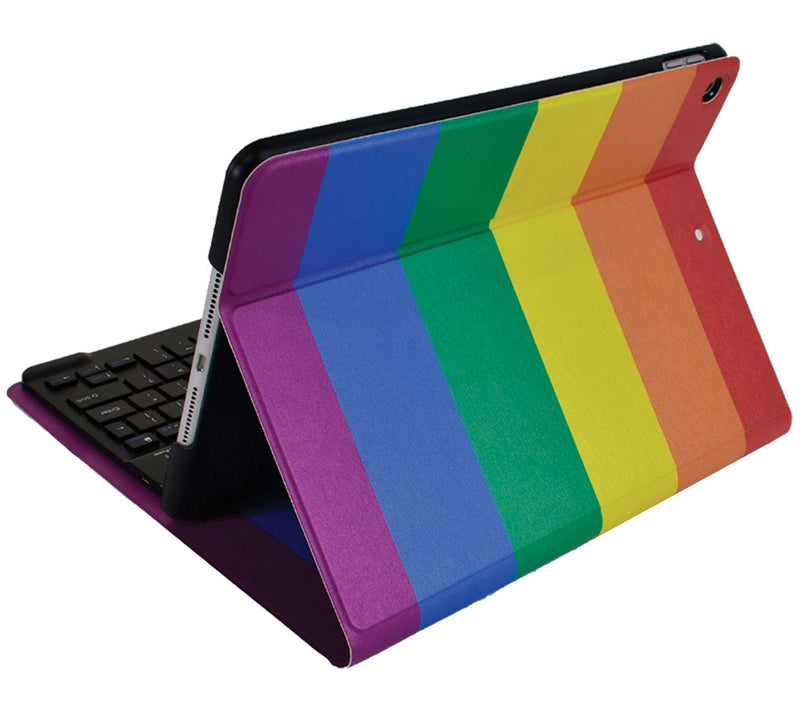 Digital Basics iPad 10.2" Pride BluetoothKeyboard Case — View 3