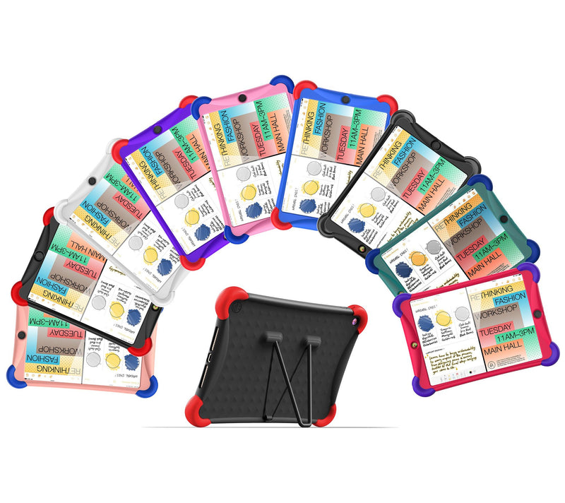 ME Silicone Case with Stainless Steel Kickstandfor iPad 10.2" — View 3