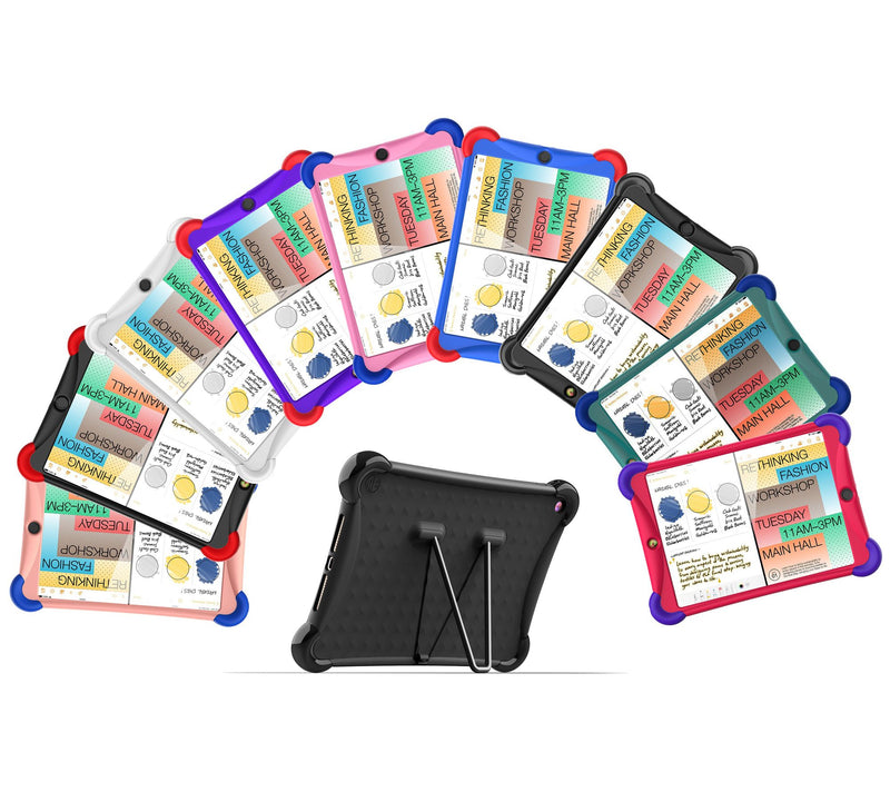 ME Silicone Case with Stainless Steel Kickstandfor iPad 10.2" — View 7