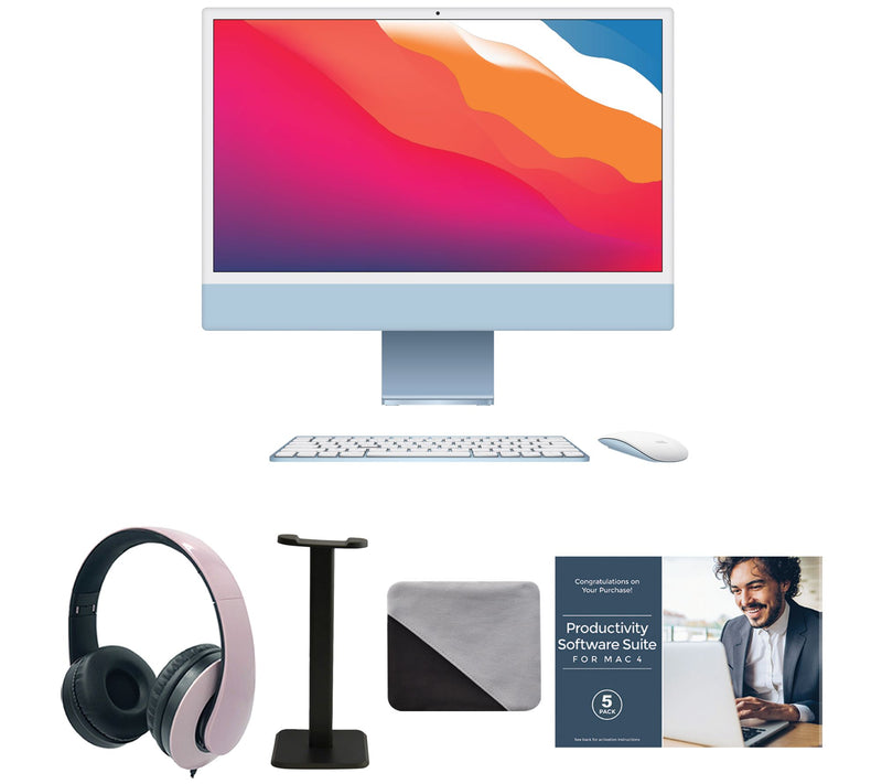 Apple iMac 24" M1 256GB 8-Core CPU 8-Core GPU B undle — View 9