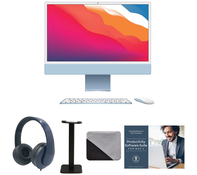 Apple iMac 24" M1 256GB 8-Core CPU 8-Core GPU B undle — View 5