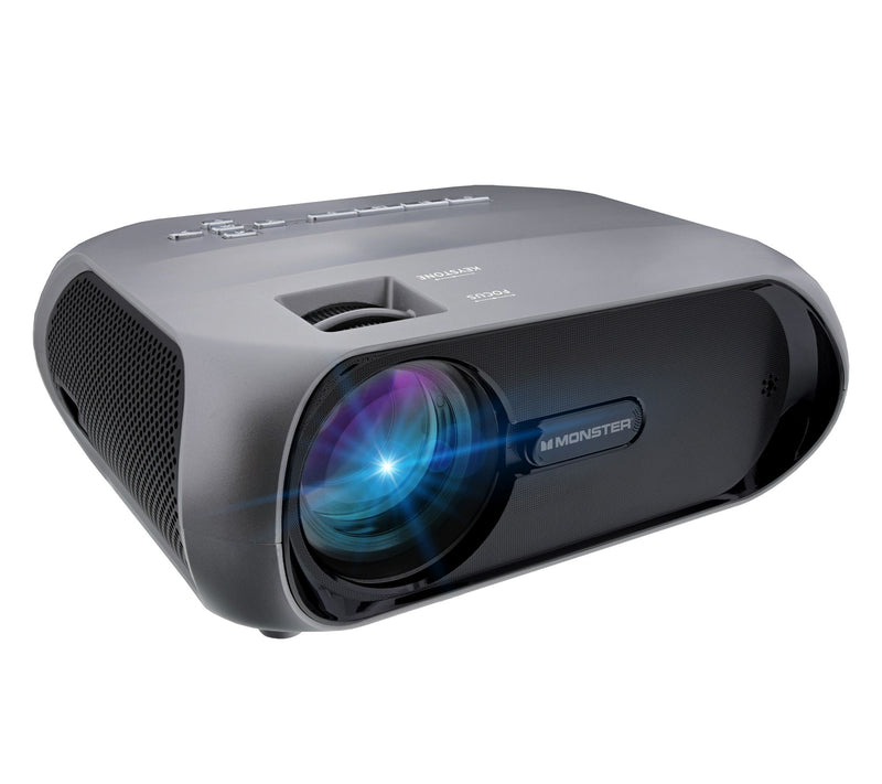 Monster Premium Wi-Fi and Bluetooth LCD Projector Bundle — View 4