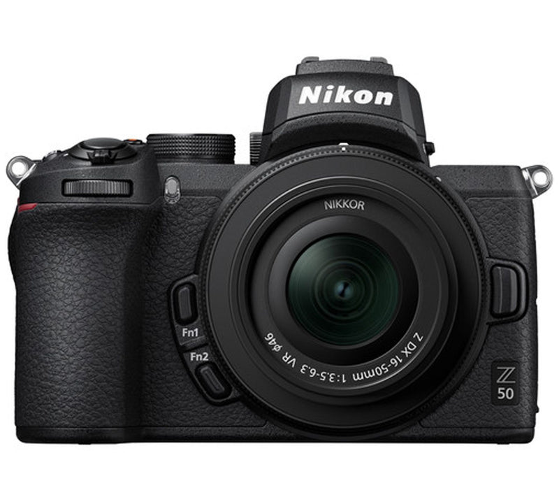 Nikon Z50 Mirrorless Digital Camera with 2 Lens Bundle — Main view