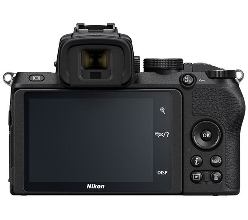 Nikon Z50 Mirrorless Digital Camera with 2 Lens Bundle — View 8