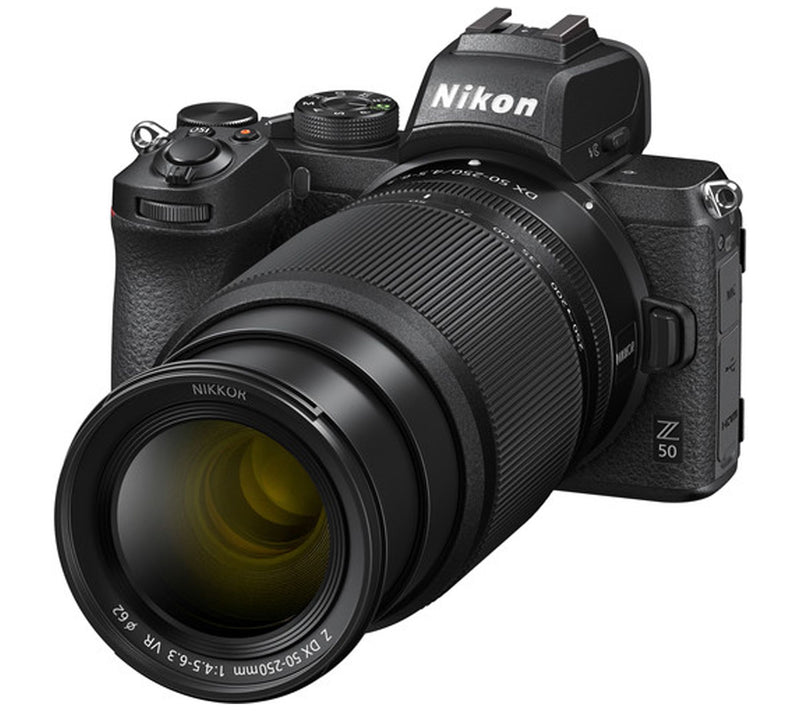 Nikon Z50 Mirrorless Digital Camera with 2 Lens Bundle — View 9